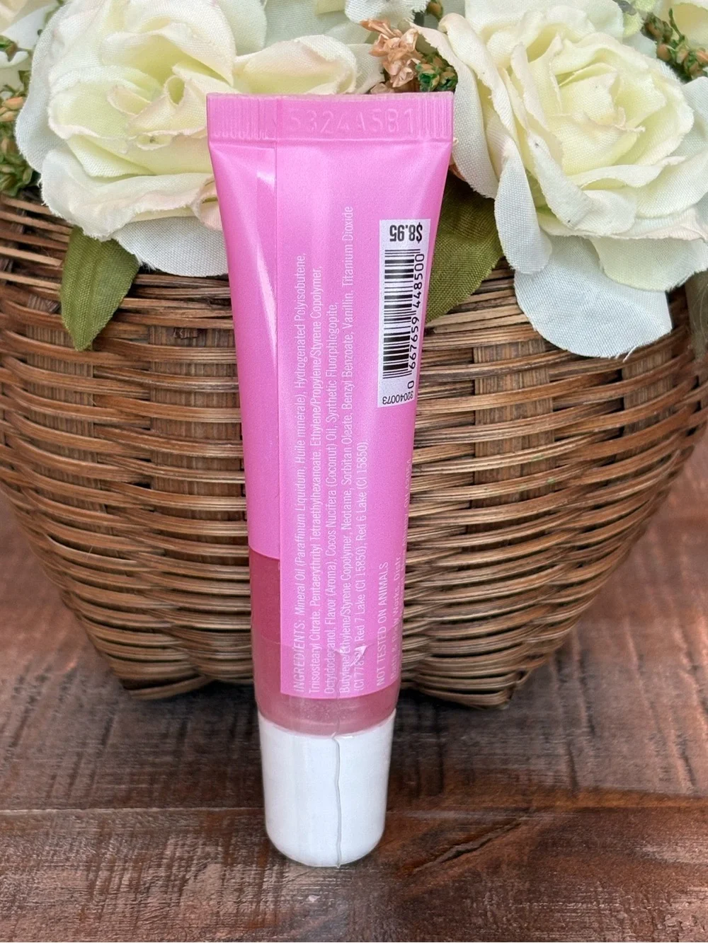 NEW Bath & Body Works LIPLICIOUS Lip Gloss in PINK COTTON CANDY!